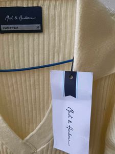 Striped Knit Midi Dress