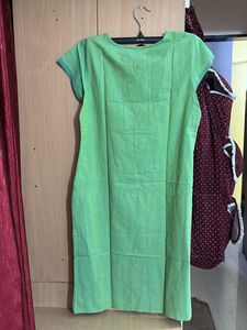 Green Embroidered kurta