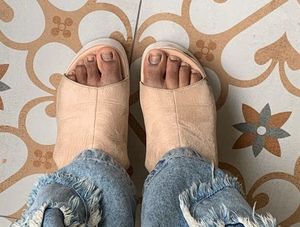 Beige Sandals