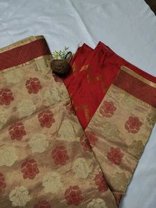 Elegant Floral Saree