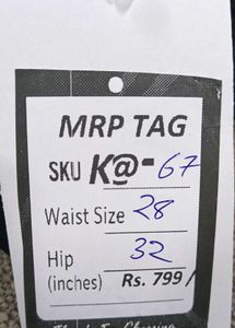 K@67 Size-28 (Sale) Latest Ladies high waist Jeans