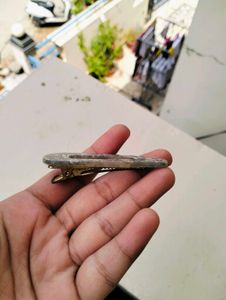 Sparkly Silver Hair Clip