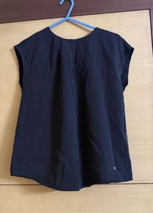 Van Heusen Charcoal Blouse Office