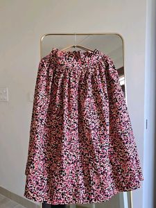 Floral Print Skirt