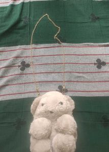 Vintage Cute Fur soft sling bag Totally New