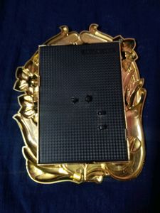 Golden Single Photo Frame