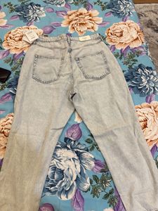 H&amp;M Distressed Mom Jeans