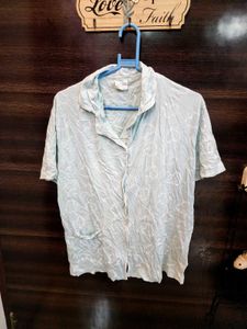 Cute Light Blue Top Nightwear