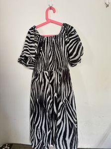 Zebra Print Dress