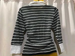 Striped Knit Sweater