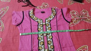 Pink Pretty kurta/kurti
