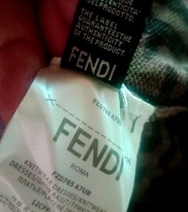 Authentic Fendi Knit Dress