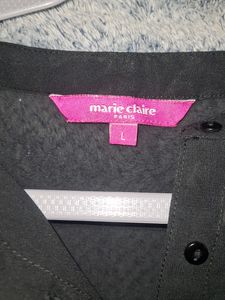 Embroidered Black Shirt