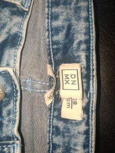 Distressed Denim Jeans