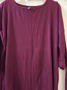 LOV maroon Tops