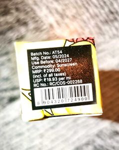 Quench Ultra Light Spf 50+ PA+++ Sunscreen - 15 ML