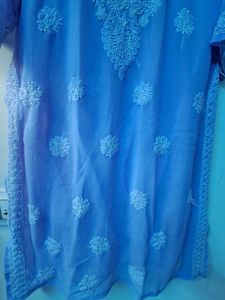 Chikankari Work Kurti