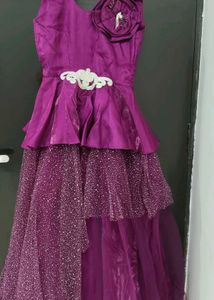 Full Flare Partywear Gown