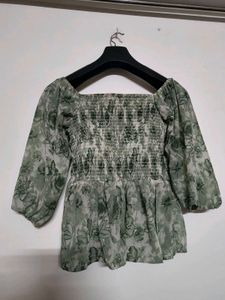 Floral Padded Top