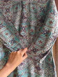 Floral Print Kurta