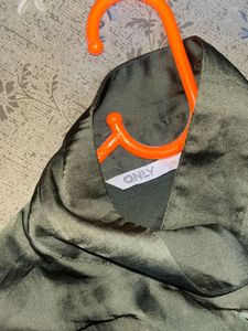 Olive Green Mini Dress