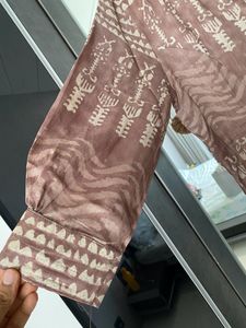 Brown Kurta
