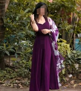 Georgette Suit Duptta Set- Ethnic Gown