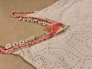 White And Pink Top
