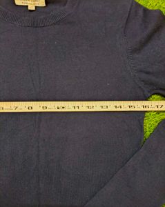 Navy Blue Round Neck sweater