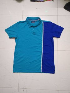 Color Block Polo Shirt