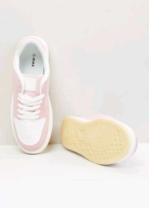 Pink &amp; White Sneakers