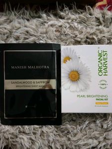 Sheet Mask And Facial Kit Combo