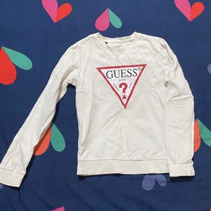 Guess Logo Crewneck Sweatshirt