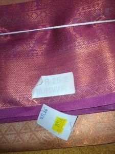 Elegant Purple Bronze Saree
