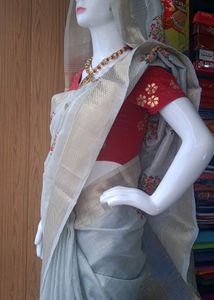 Jari Border Saree