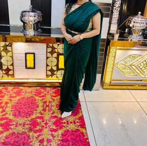 Lycra  Fabric Ready To Wear Saree