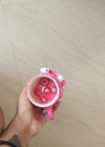 Pink Two Cute Ghost Love Mug