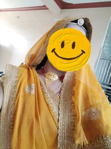 Musterd Saree