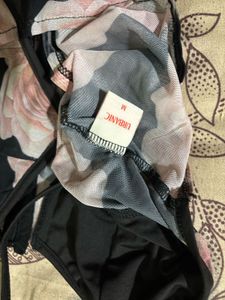 Floral Print Corset Top