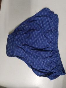 Blue Patterned Innerwear