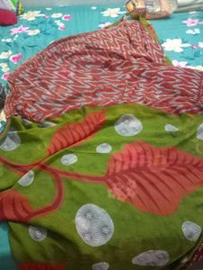 New Without Blouse Printed Saree