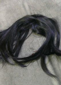 Black Wig Piece