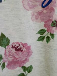Floral &#39;Have a Nice Day&#39; Tee