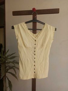 Cute Button-Down Top