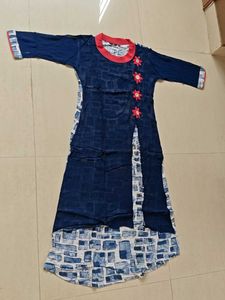 Elegant Blue Kurta For Women