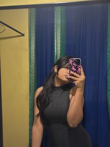 Sleeveless Grey long top