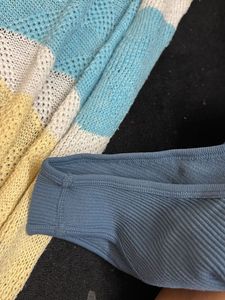 Blue Bodysuit Top