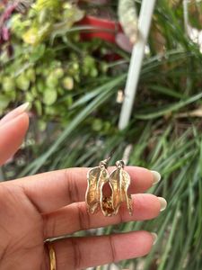 Westside studiowest gold hoop earrings