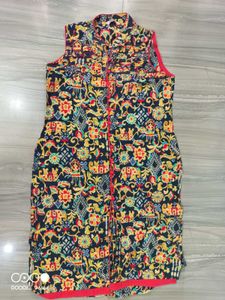 Floral Print Top Sleeveless