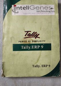 Tally ERP 9 Book - Accounting Software Guide